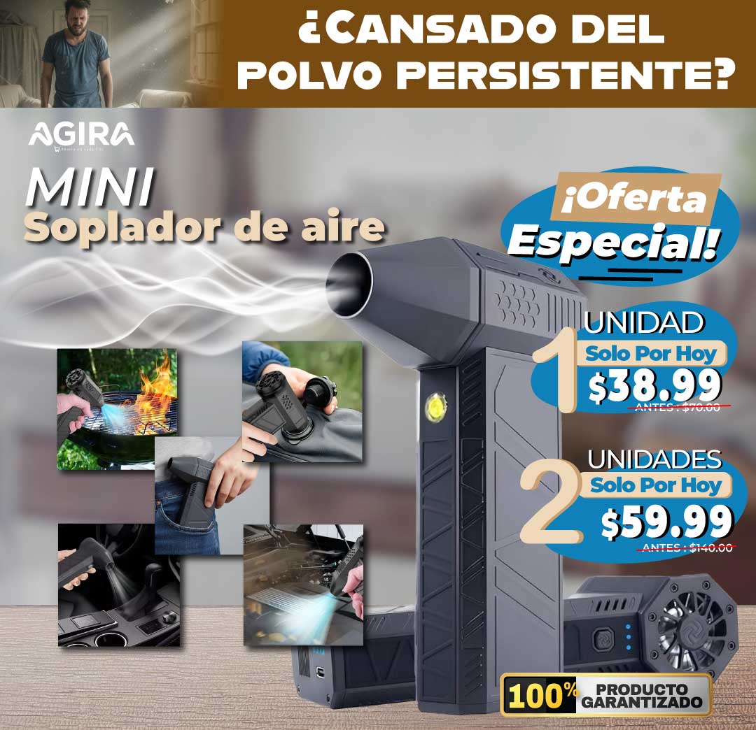 Mini soplador de aire