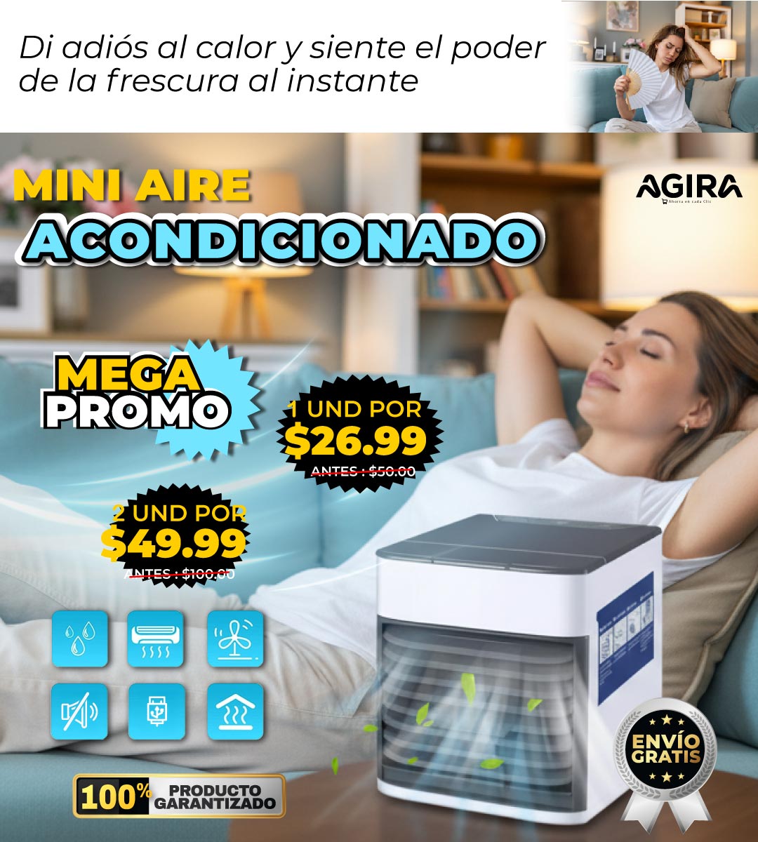 Mini aire acondicionado