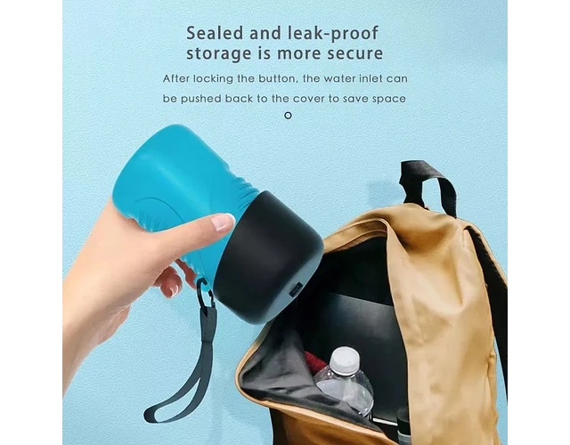 Botella plegable para mascotas