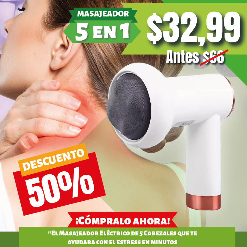 Masajeador 5 en 1